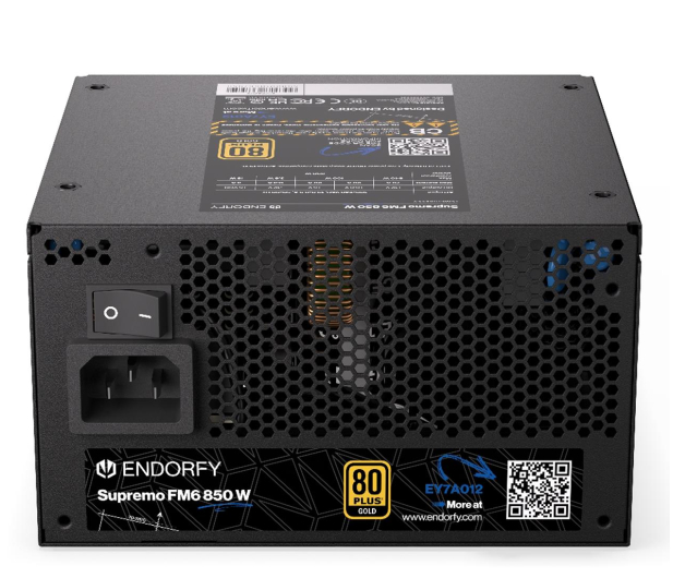 ENDORFY Supremo FM6 850W 80 Plus Gold ATX 3.1 - 1319950 - zdjęcie 6